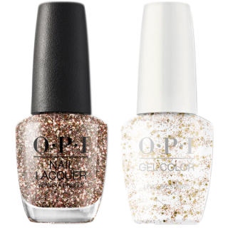 OPI GelColor And Nail Lacquer, Nutcracker Collection, K15, I Pull The Strings, 0.5oz